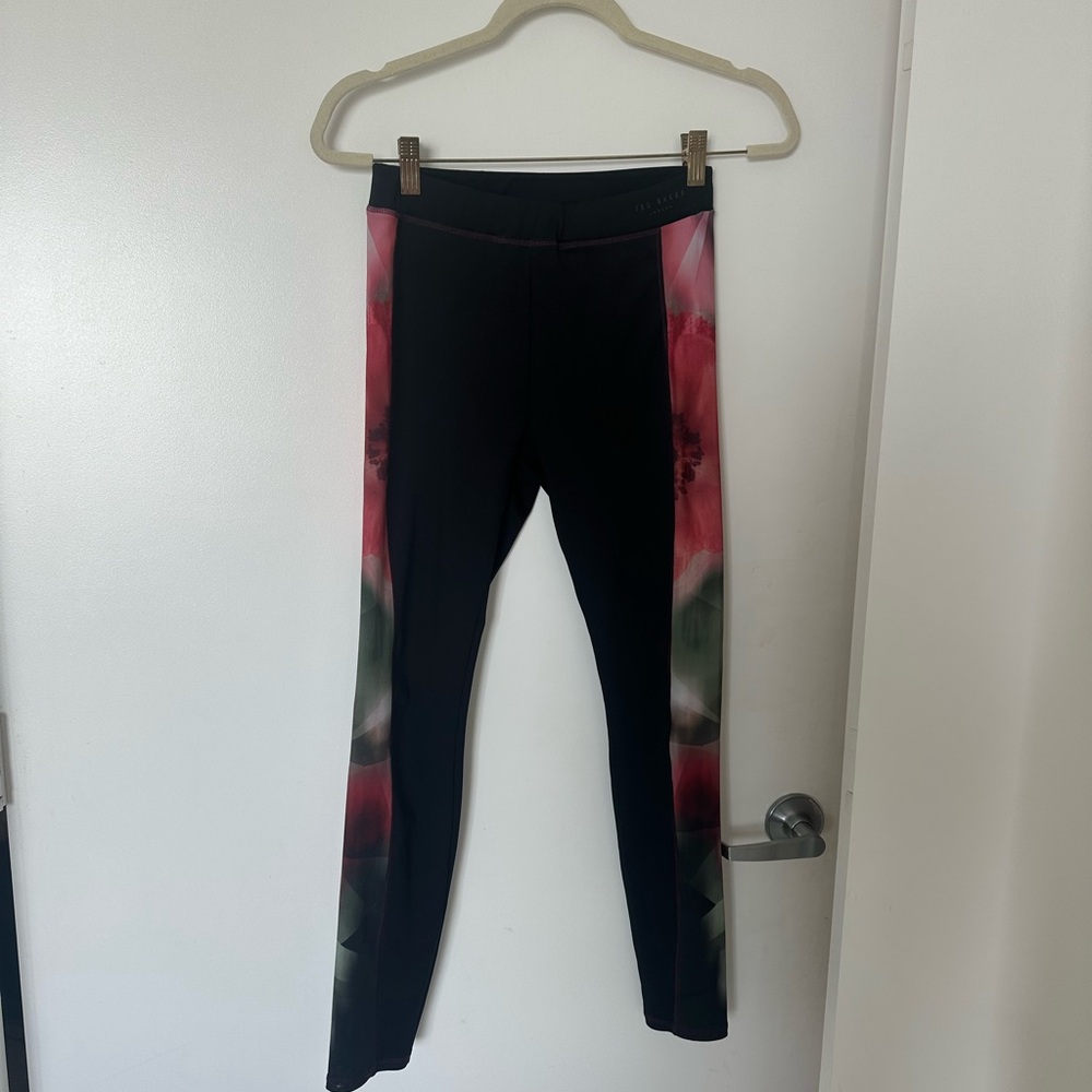 Ted Baker Black and Pink Leggings